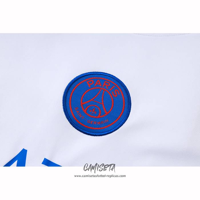 Chandal del Paris Saint-Germain 2025-2026 Manga Corta Blanco - Pantalon Corto